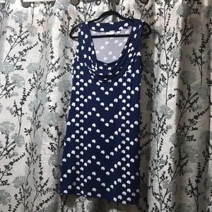 Polka dot sun dress size L